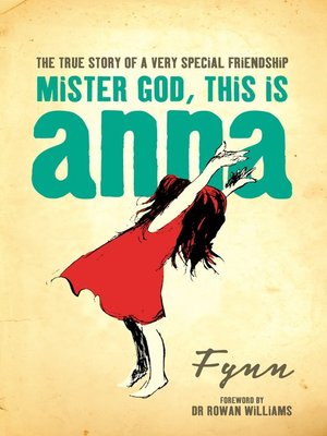 cover image of Mister God, This is Anna